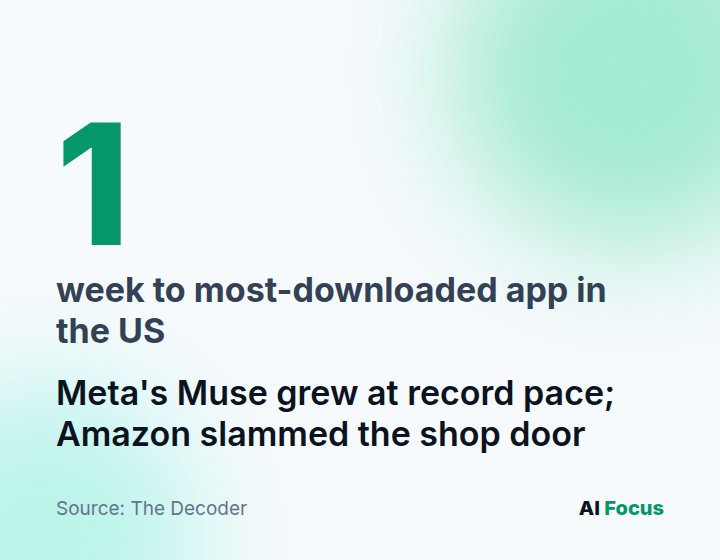 One week after launch, Muse was the most downloaded app in the US; then Amazon's door closed.