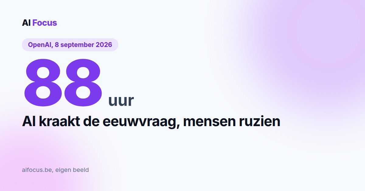 OpenAI claimt Navier-Stokes, en meteen barst de ruzie los